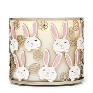 EASTER BUNNY 3-WICK CANDLE HOLDER BY BATH & BODY WORKS